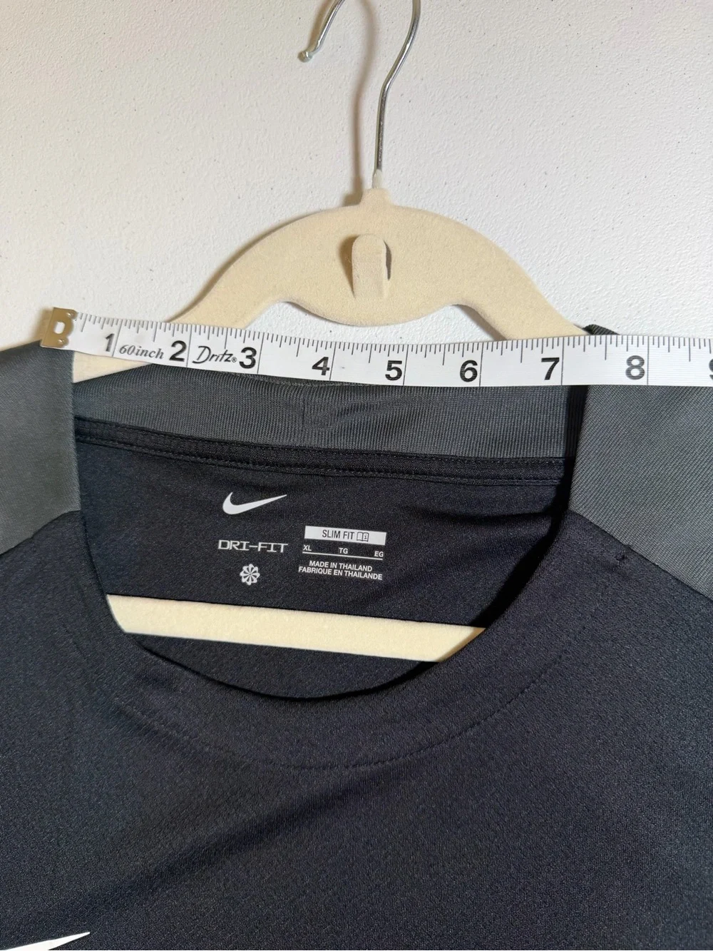 Nike Black Dri-FIT Slim Fit Athletic Tee Short Sleeve NWT